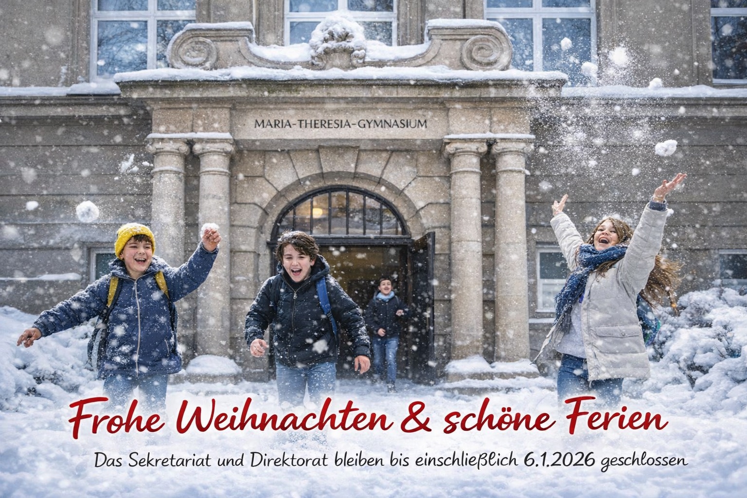 Weihnachtsferien 2025