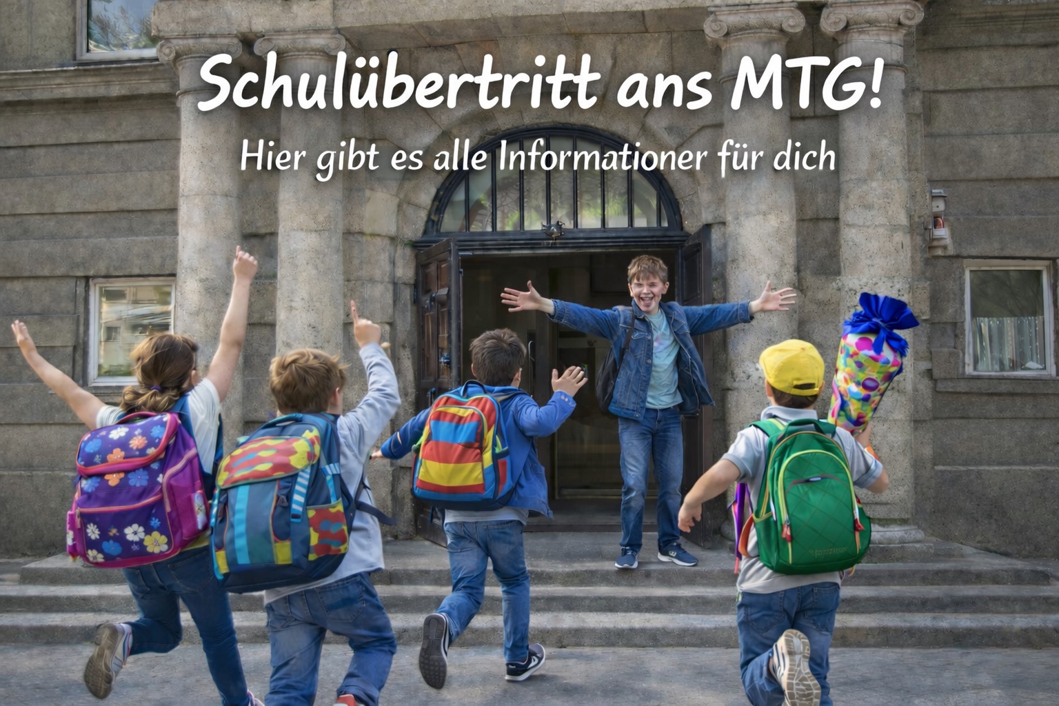 Schulanfang am MTG Augsburg