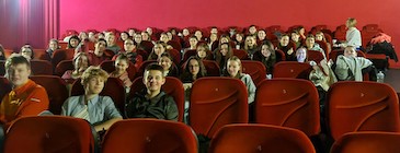 SchülerInnen des MTG Augsburg nehmen am Festival del Cinema teil 