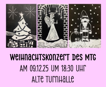 Weihnachtskonzert 2025 am MTG Augsburg