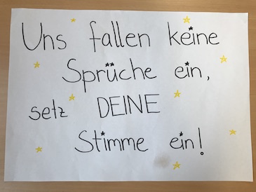 Junior-Europawahl 2019 am MTG Augsburg