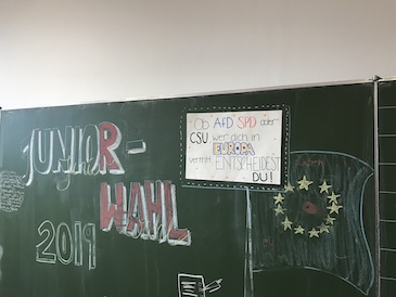 Junior-Europawahl 2019 am MTG Augsburg