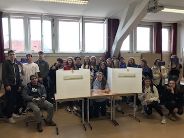 Junior-Europawahl 2019 am MTG Augsburg