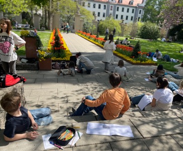 Kunst Exkursion MTG Augsburg