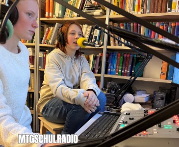Der WK Schulradio des MTG Augsburg auf Sendung