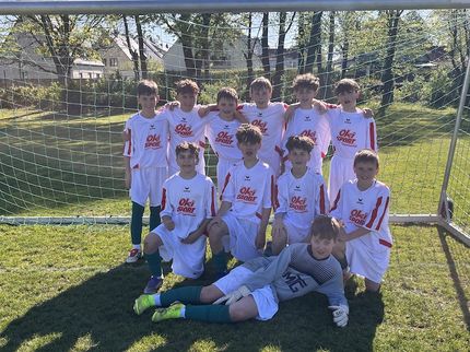 Schüler des MTG Augsburg bei der Fußballstadtmeisterschaft